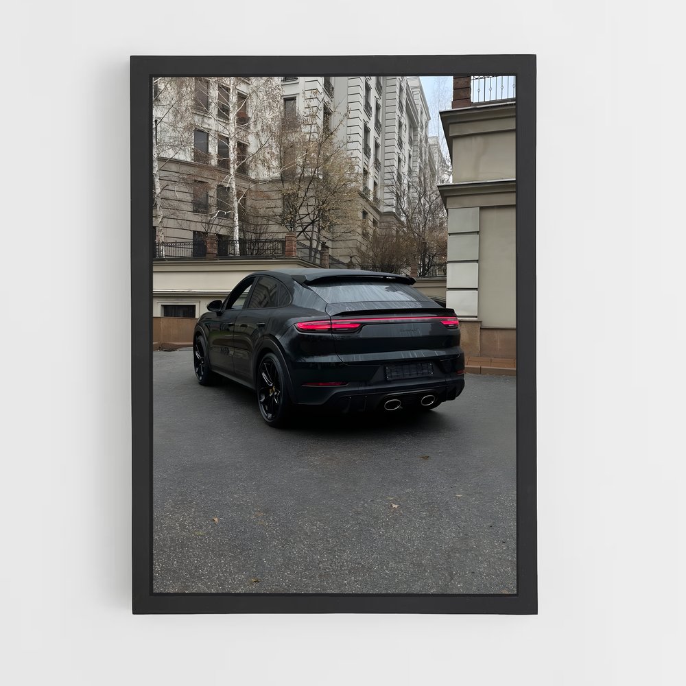 Poster Cayenne design raffiné – affiche Porsche (vue 2)